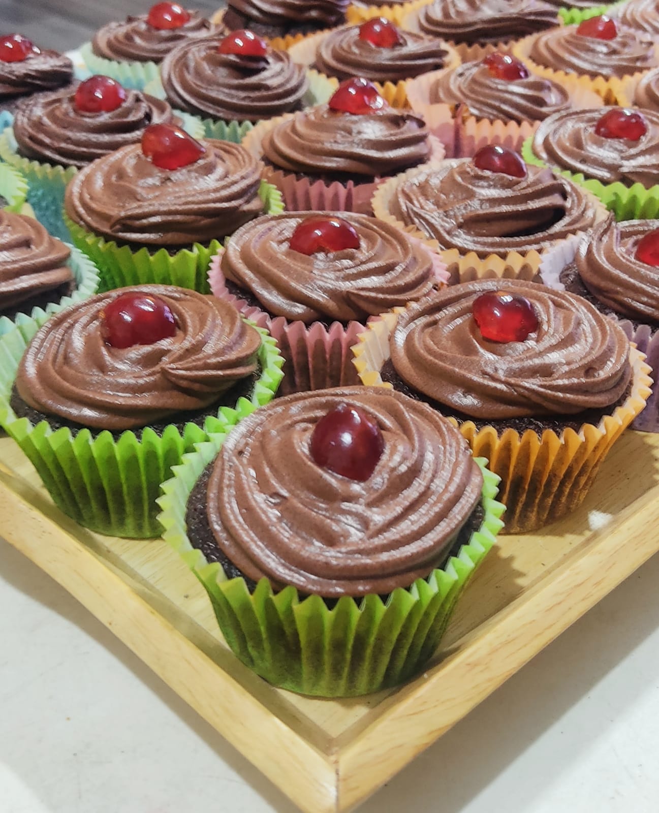 Chocolate Cherry Cupcake 🍒 - Image 3